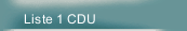 Liste 1 CDU